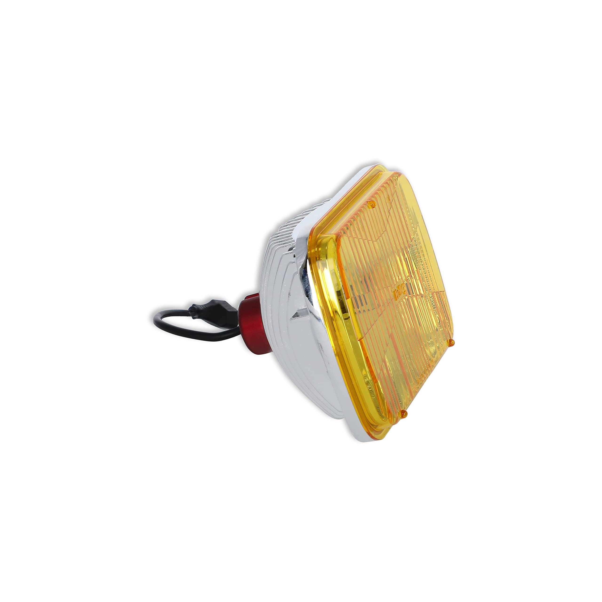 Yellow Lens Holley RetroBright LED Headlight (Utilizes 5700K Bulb)