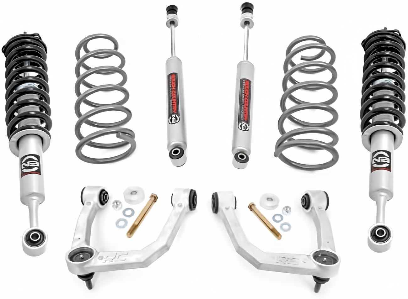 3" Rough Country Suspension Lift Kit for 2010-2024 Toyota 4Runner 4WD - 76632