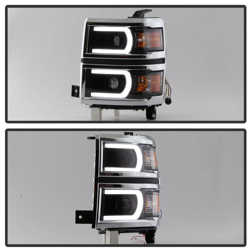Projector Headlight Xtune PRO-JH-CS14-LBDRL-BK, 1 Pack