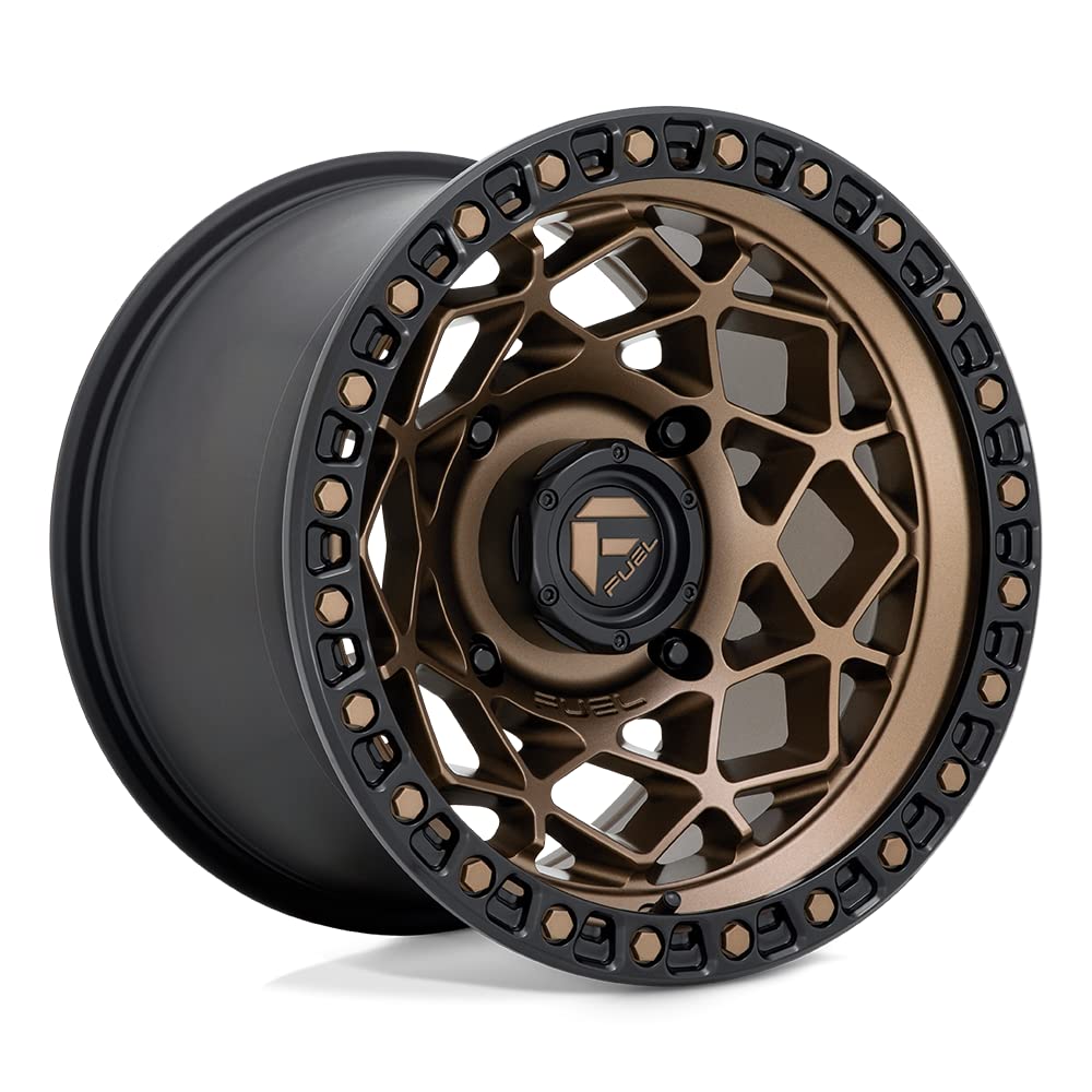 UTV Fuel D785 15X10 4X137 BRZ M-BLK-RING 00MM - D7851500A655
