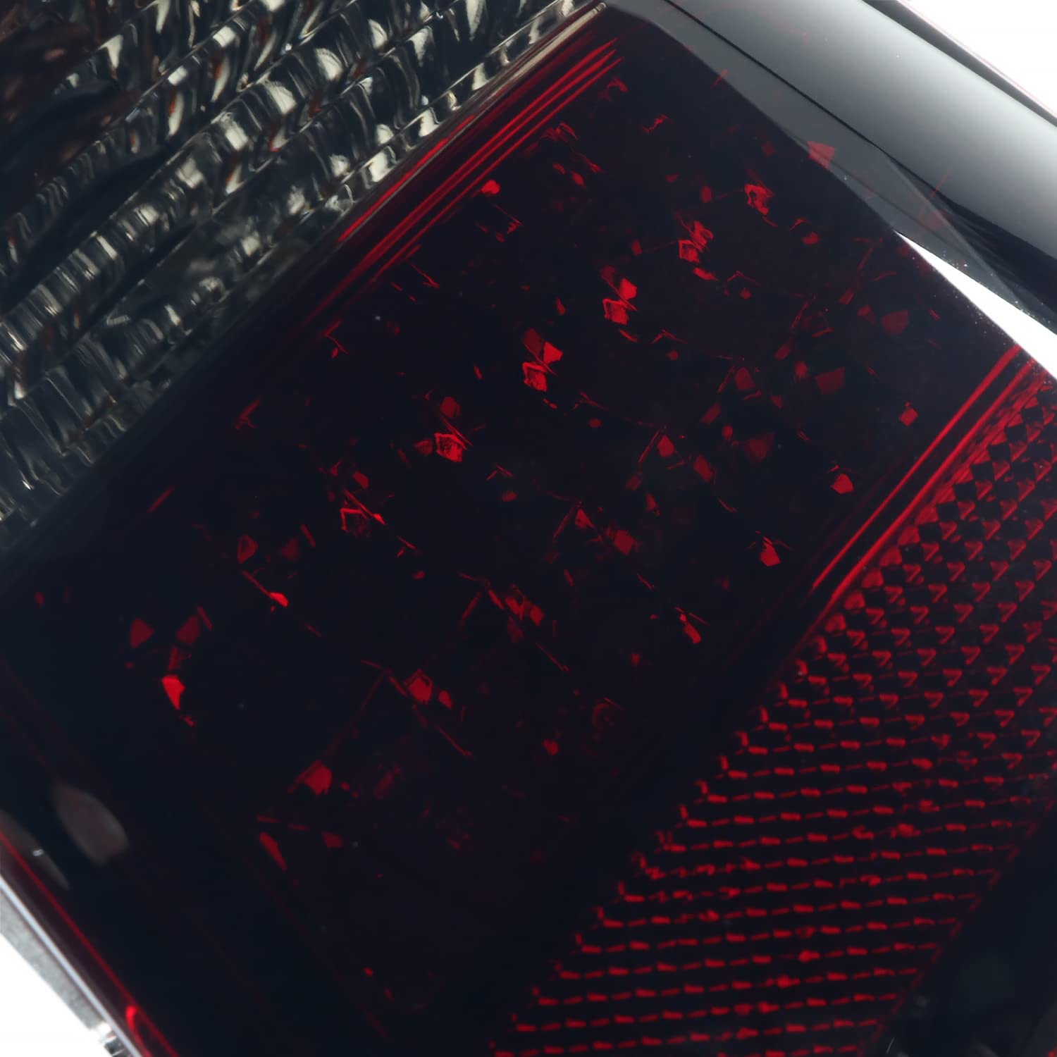 Red Smoke LED Tail Lights SPEC-D TUNING Compatible with 1998-2005 Mercedes-Benz W163 M-Class, Left + Right Pair Assembly