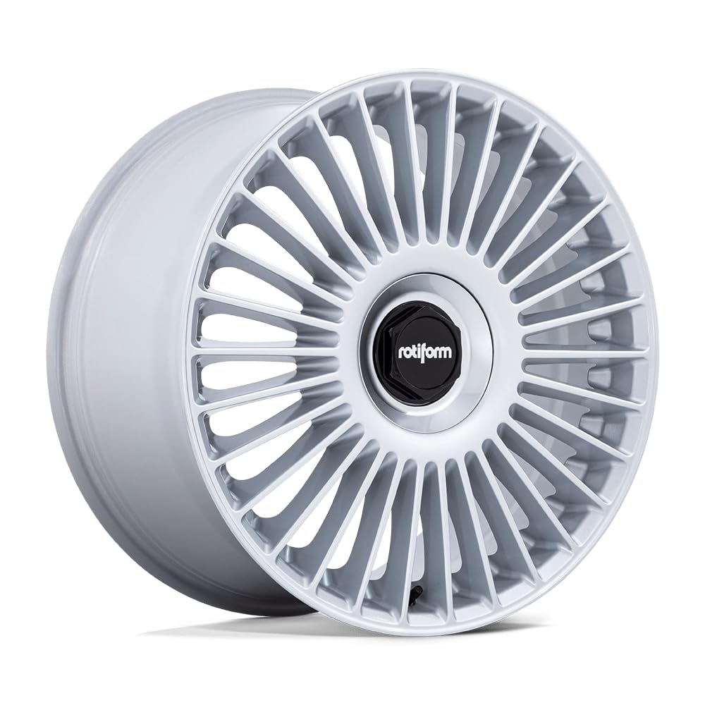18x8.5 Rotiform RC202 GRZ Gloss Silver Wheel Blank (35mm)
