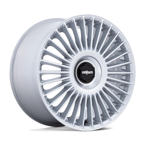 18x8.5 Rotiform RC202 GRZ Gloss Silver Wheel Blank (35mm)