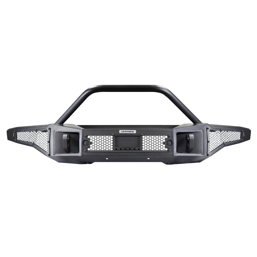 Full Width Rockline Bumper W/Overrider Bar