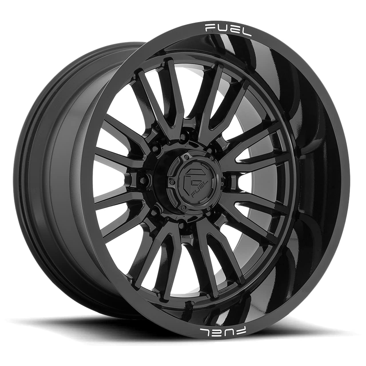 D760 CLASH FUEL OFF-ROAD 20X9, 8X170, 5.79, 20mm GLOSS BLACK - D76020901757