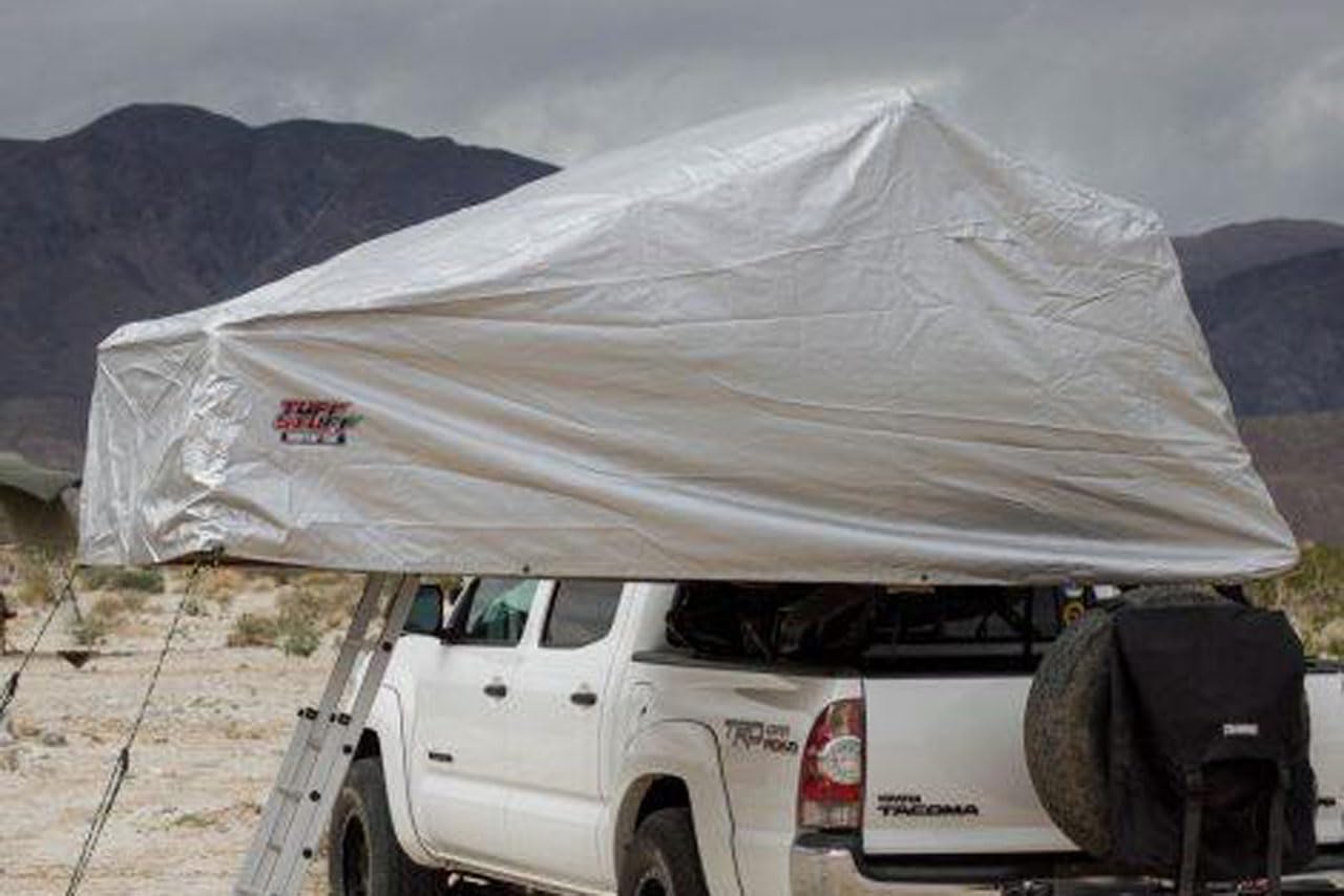 Tuff Stuff Xtreme Weather Cover Overland Ranger Rooftop Tent, Gray, NSN N, TS-RTT-EWC-Ran