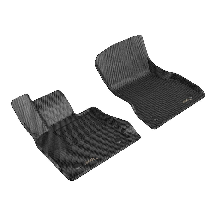 Kagu Floor Mat 3D MAXpider Custom Fit (Black) Compatible with BMW 7 Series / i7 (G70) 2023-2026 - Front Row
