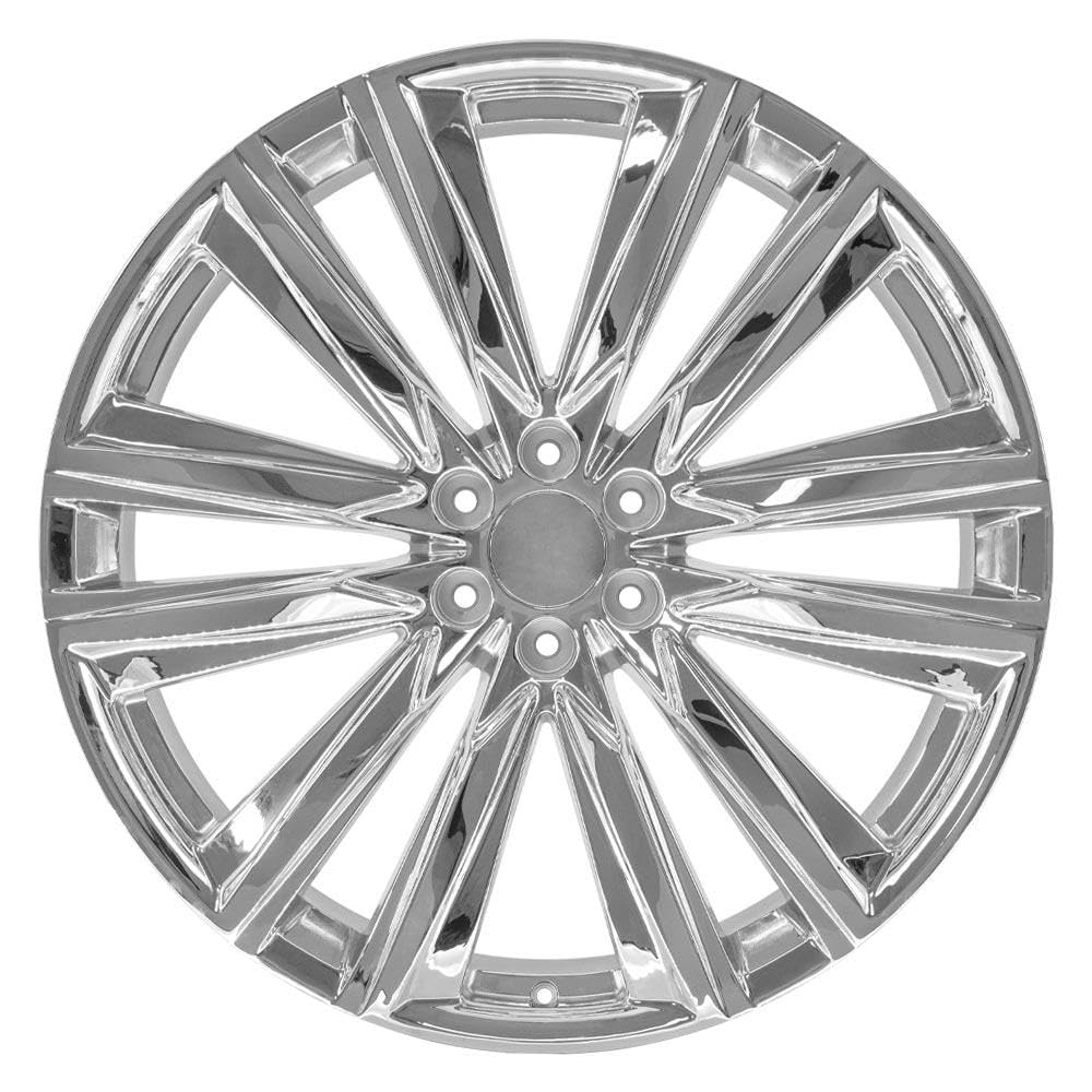 26 Inch OE Wheels CA91 Rim Fits Escalade Sport Style 6x139.7 26x10 Chrome - Hollander 4869 (1)