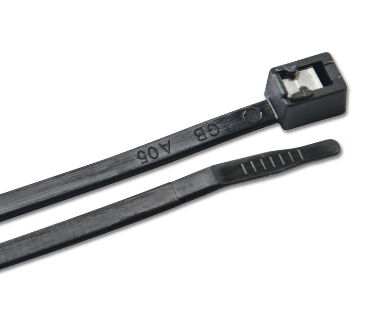 Cable Tie Ancor 199277, Self-Cutting, 8", Black, 50pc/Bag