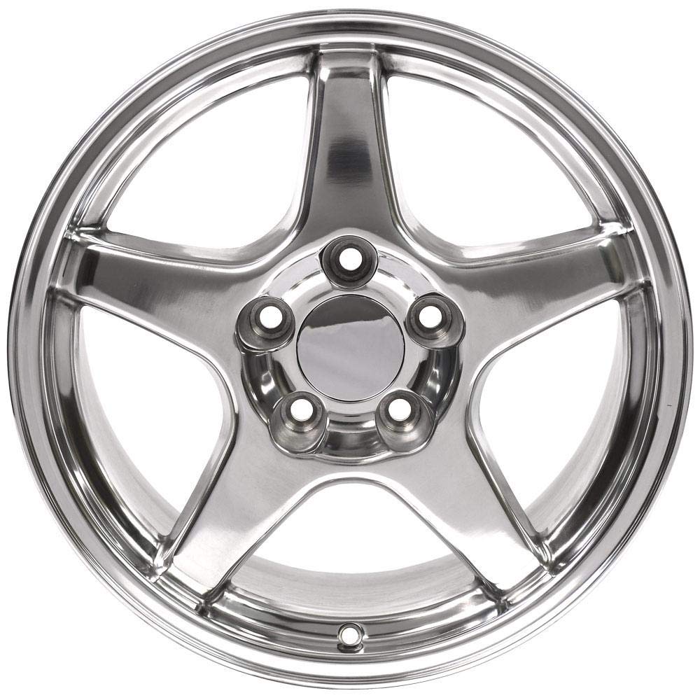 CV01-17095-5475-56P Tires OE Wheels LLC Polished Wheel Painted (17 x 9.5 inches /5 x 120 mm, 56 mm Offset