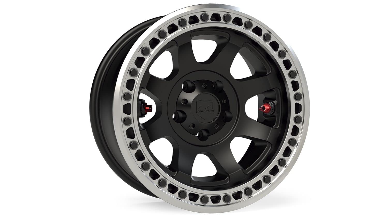 TeraFlex Beadlock Olympus Off-Road Wheel – 5x5” – -25mm – Metallic Black