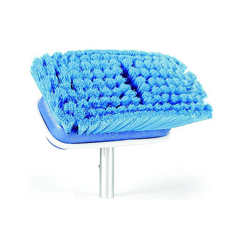 Soft Blue Camco 41922 Brush Attachment, 10" Wide, Universal Fit