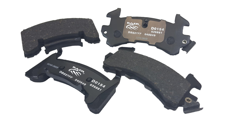 Front Baer Brakes D0154 Claw Brake Pads
