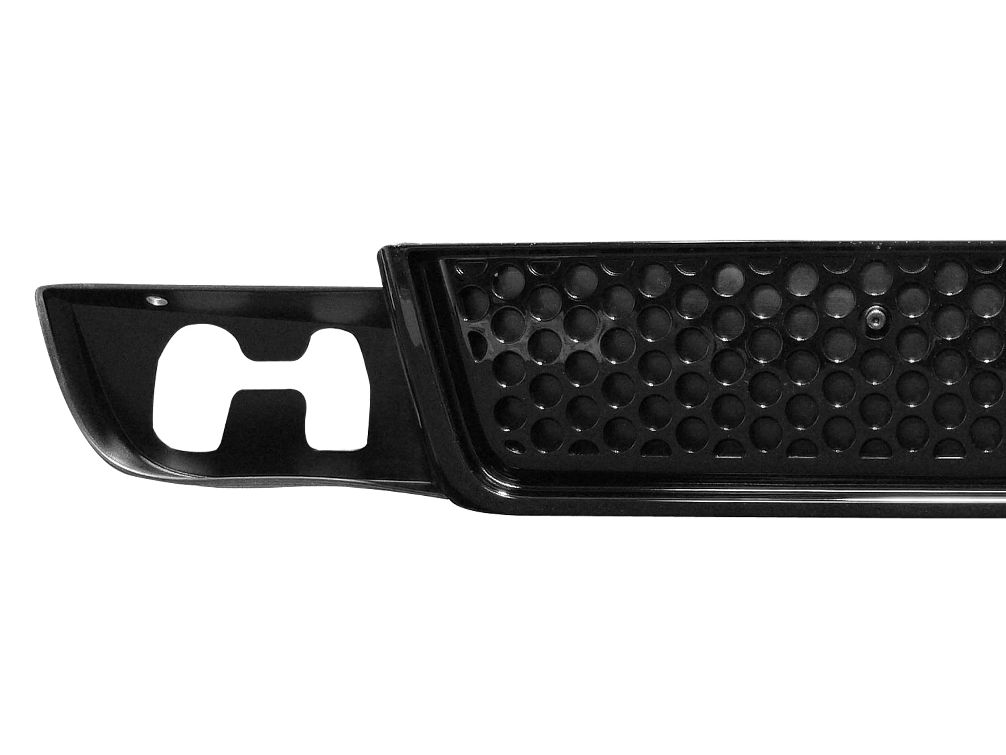 7148741 Armordillo USA Mesh Front Hood Grille - Gloss Black Fits 2007-2014 GMC Yukon