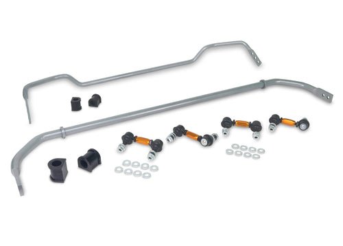 Whiteline Front (24mm) and Rear (16mm) Swaybar Kit BMK004; fits Mazda MX-5 Miata 06-15