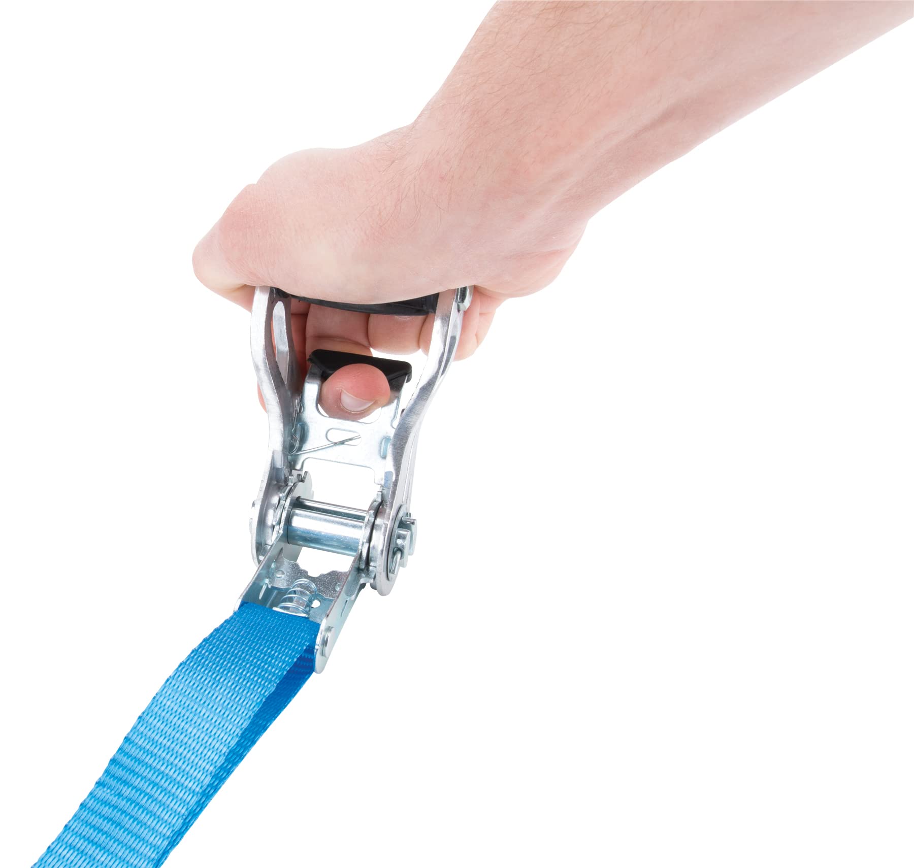 4Pk Performance Tool W1871 1-Inch X 10' Tie Down Straps SecureX - Heavy-Duty Ratchet Straps for Secure Hauling, Towing, and Cargo Control