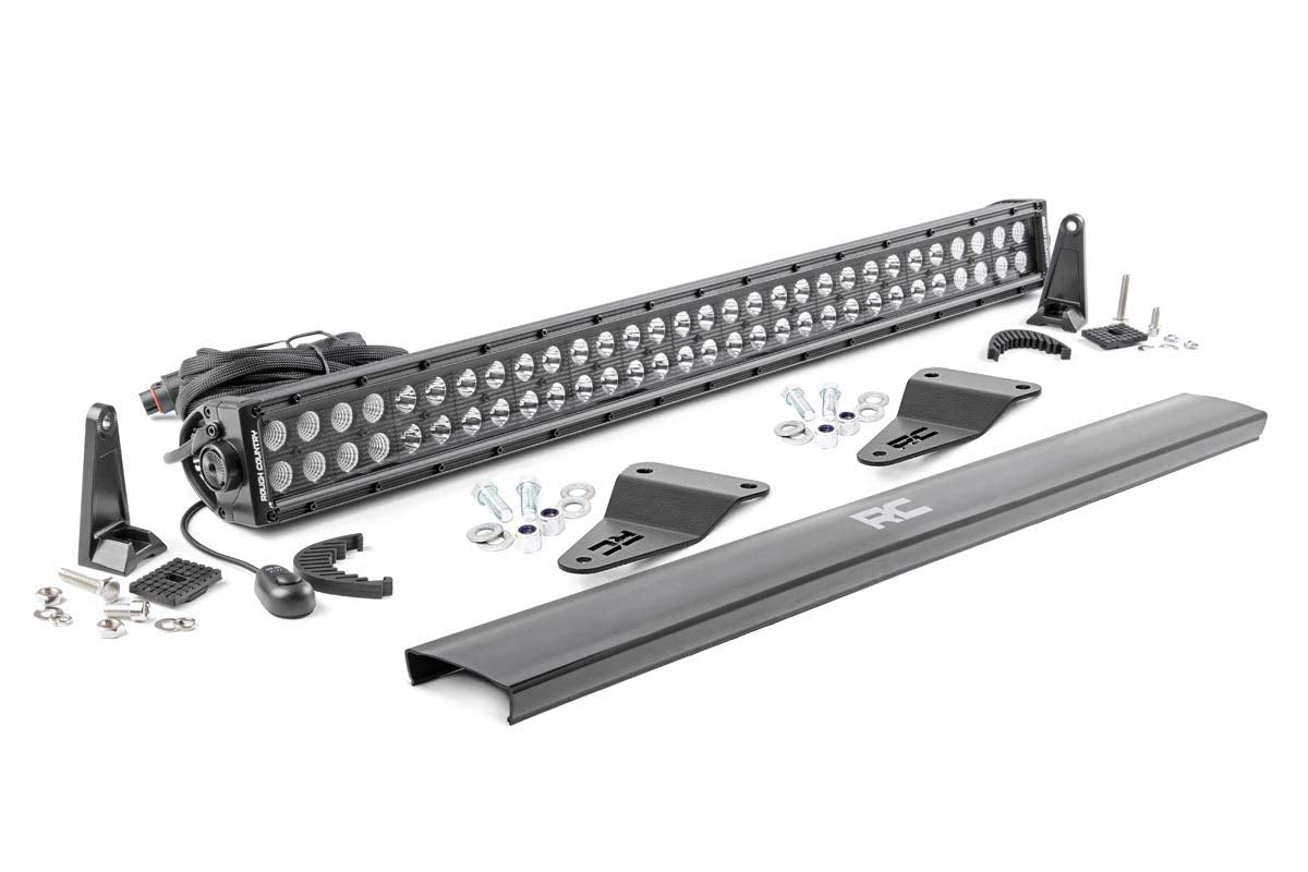 30" Rough Country Black Series LED Grille Kit for 2014-2020 4-Runner - 70786