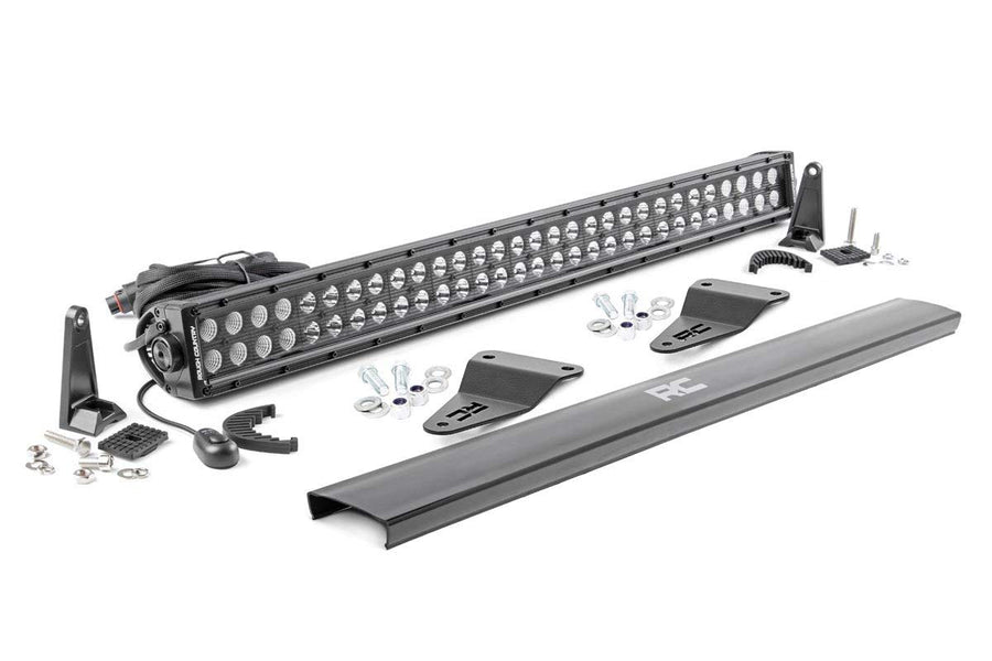 30" Rough Country Black Series LED Grille Kit for 2014-2020 4-Runner - 70786