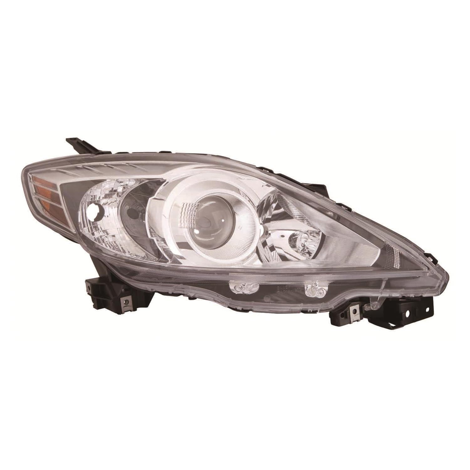 HL UNIT MZ 5 08-09 HALOGN BLK BEZEL CAPA