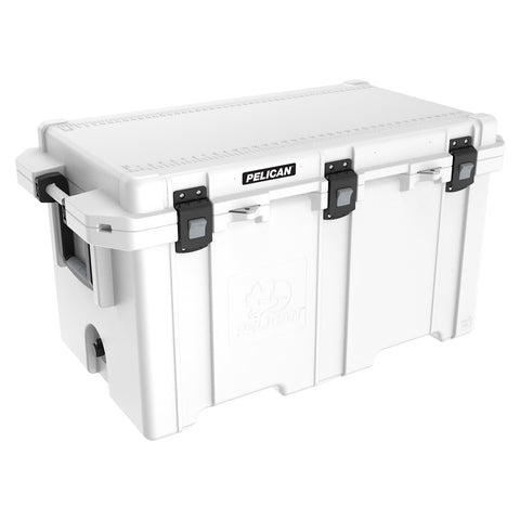 150 QT Pelican Elite Cooler (White)