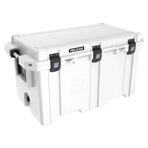150 QT Pelican Elite Cooler (White)