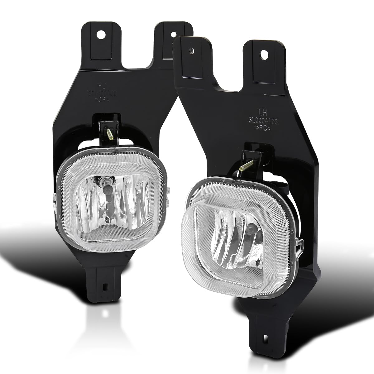 Fog Lights SPEC-D TUNING Compatible with 1999-2004 Ford F-250, F-350 Super Duty, 2000-2004 Excursion, L+R Pair Assembly