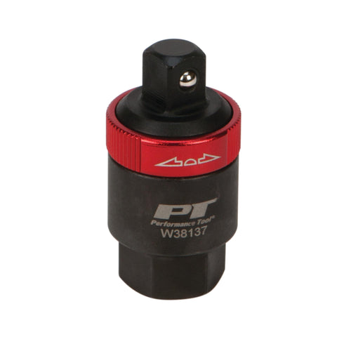 W38137 Performance Tool 3/8-Inch Drive Ratcheting Adapter,Black