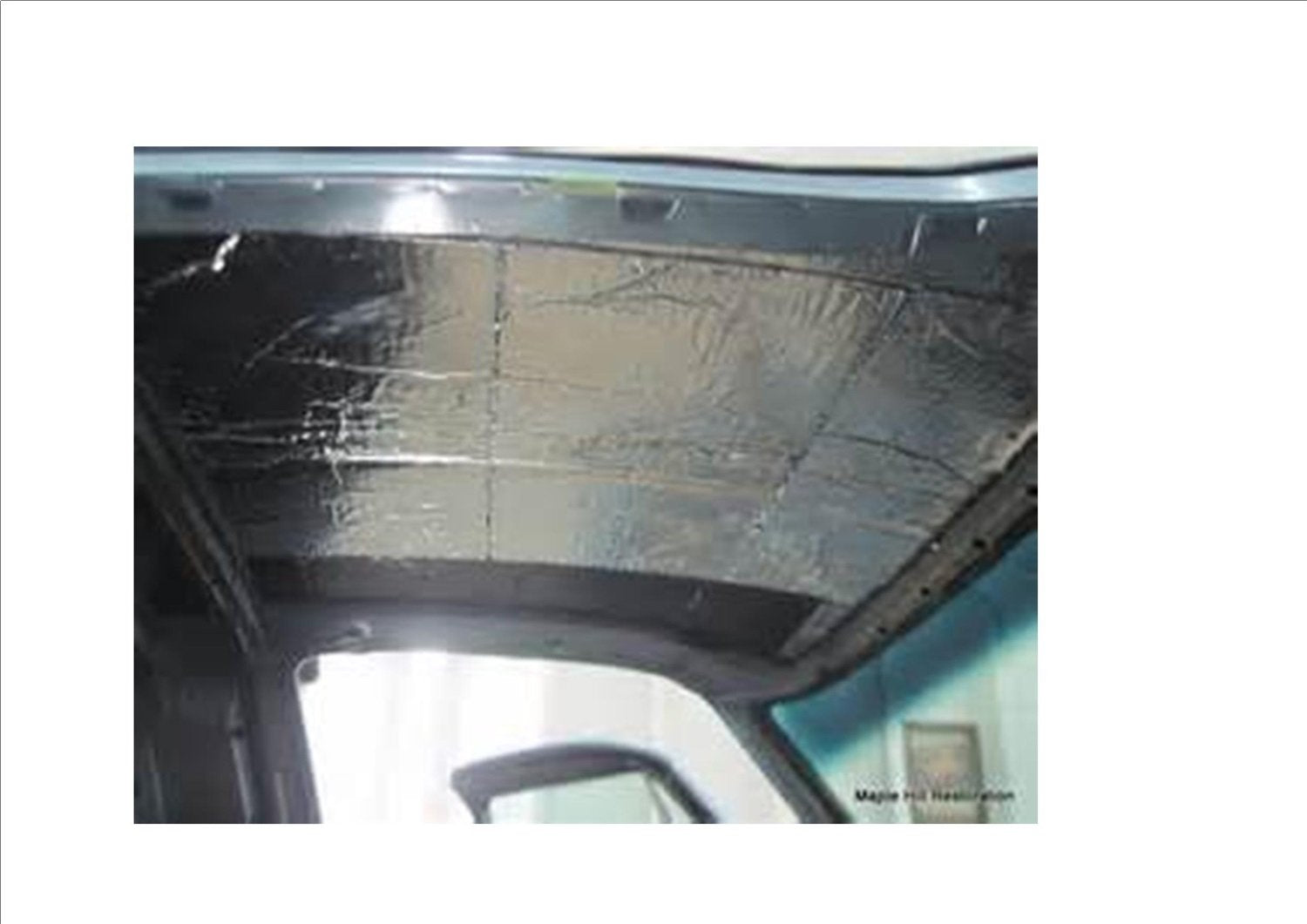 HushMat Sound and Thermal Insulation Kit 650095 (2005-2007 Mitsubishi Lancer Ev 9 - Roof)