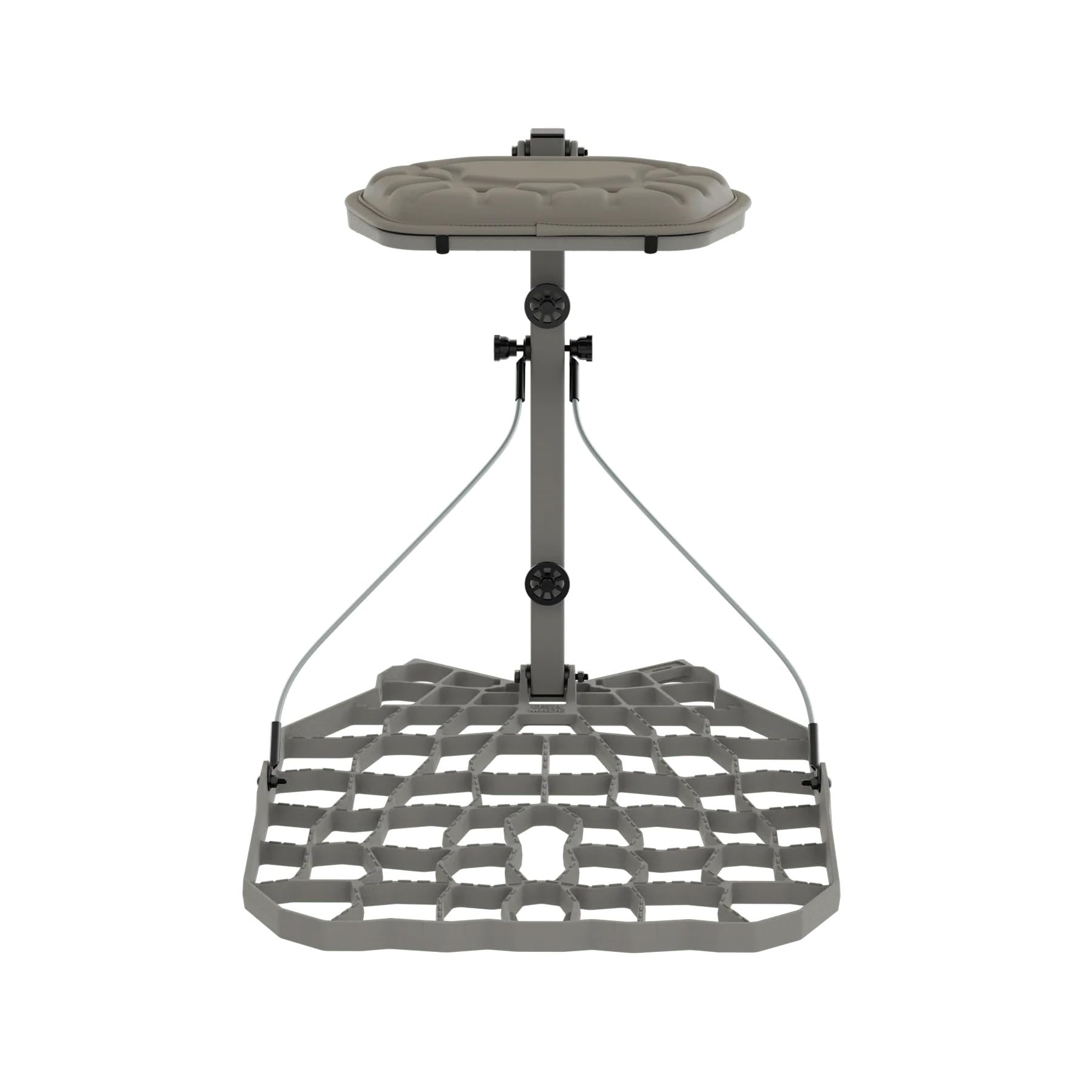 Echo NOVIX Lightweight Hang On Tree Stand - Cast Aluminum Platform Lock On Tree Stand, Adjustable Seat - Hunting Tree Stands & Accessories. USA Made, Classic