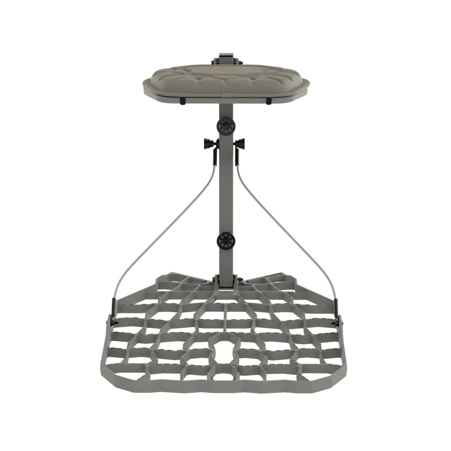 Echo NOVIX Lightweight Hang On Tree Stand - Cast Aluminum Platform Lock On Tree Stand, Adjustable Seat - Hunting Tree Stands & Accessories. USA Made, Classic
