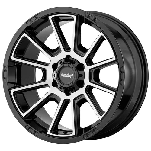 AR933 American Racing 20X9 6X4.5 G-BLK MACH 18MM - AR93329064518