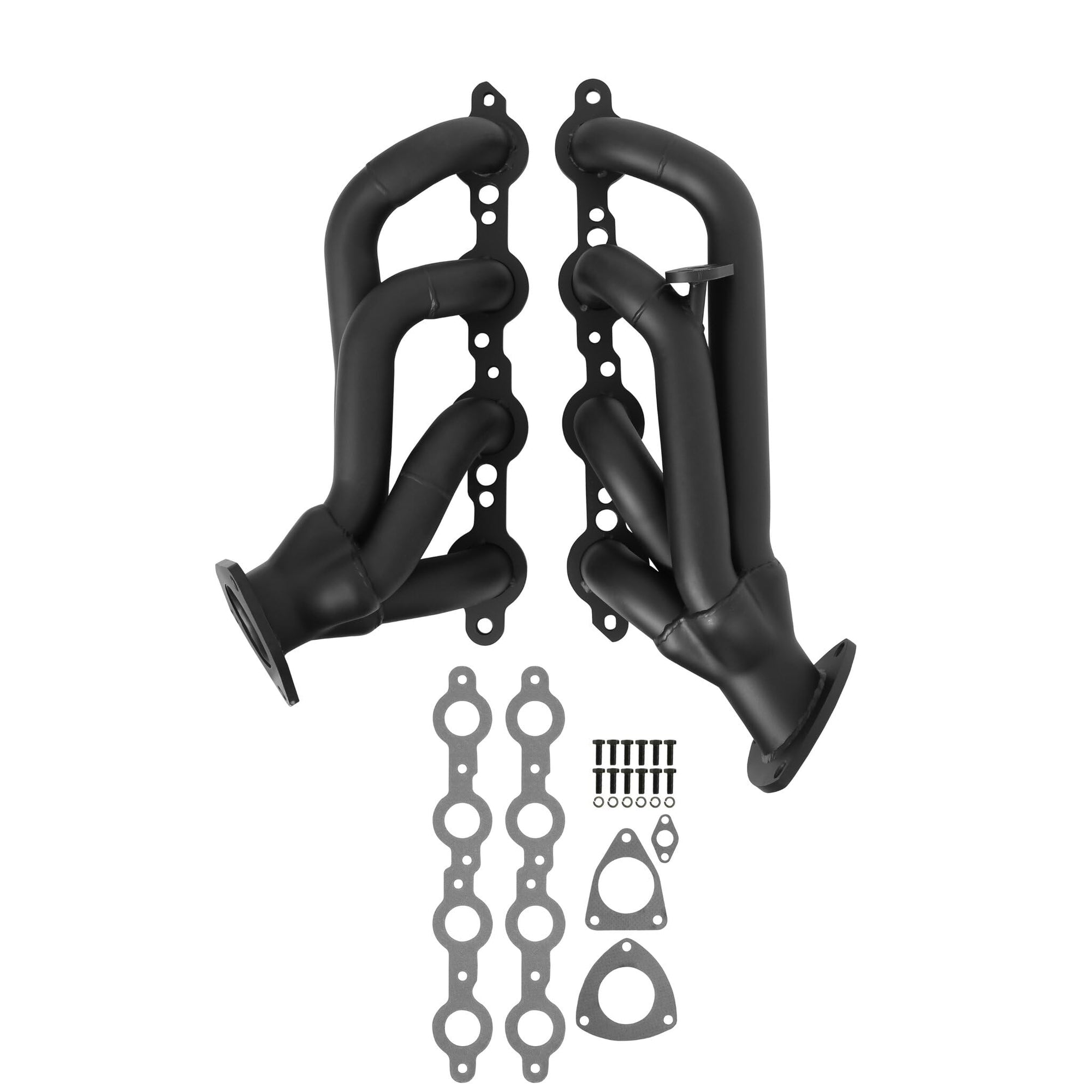 Black Painted Flowtech 91835FLT Shorty Headers