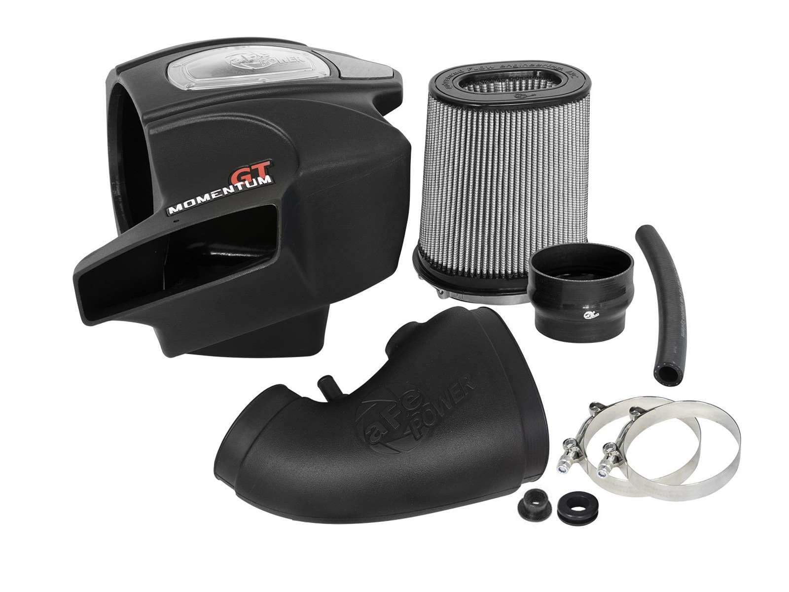 Momentum GT aFe POWER Cold Air Intake System w/Pro DRY S Filter, #51-76206-1, Black