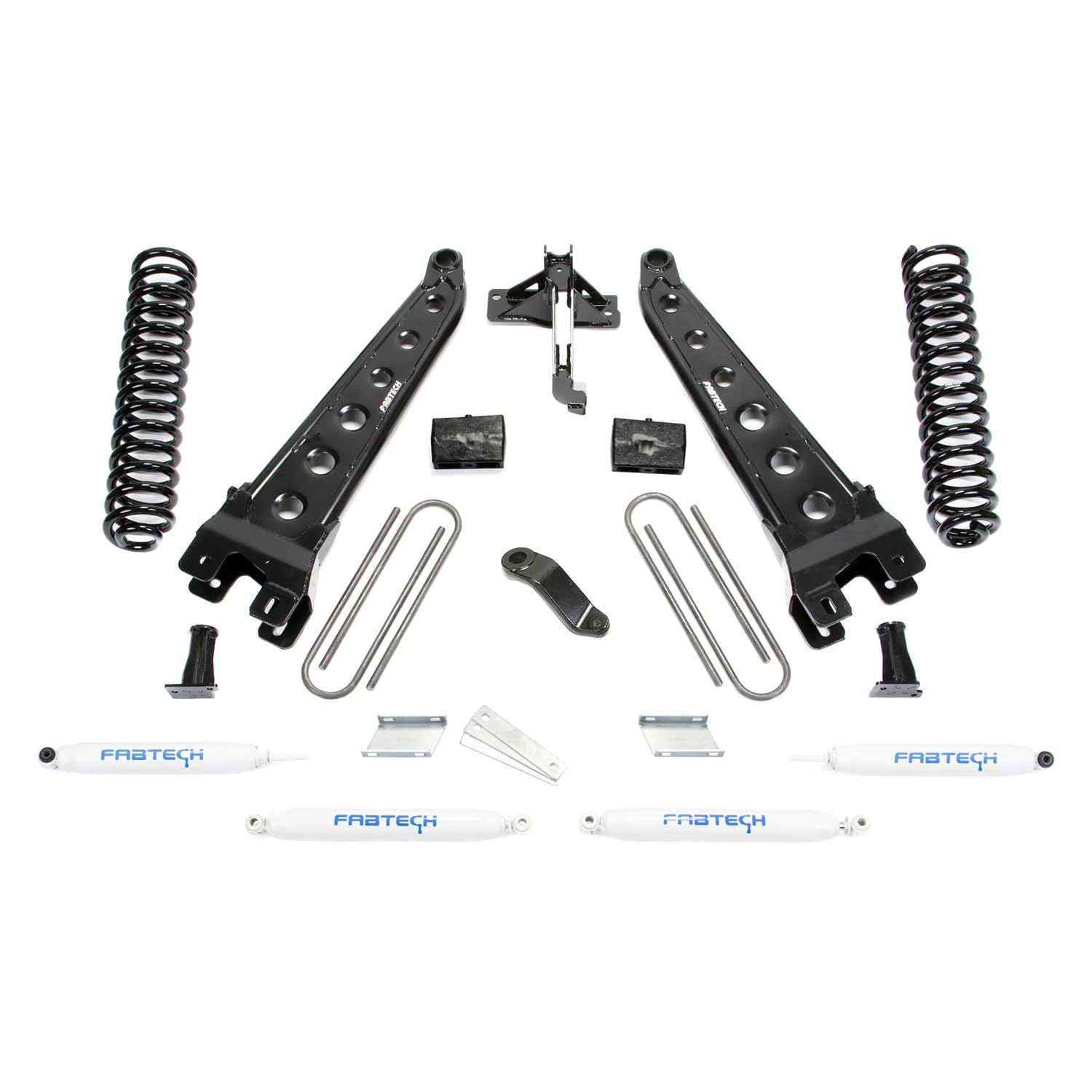 Coil Spring Kit Fabtech FTS22251 For 6 in. Lift For PN[K2282/K2282M/K2282DL/K2284/K2284M/K2284DL] Coil Spring Kit