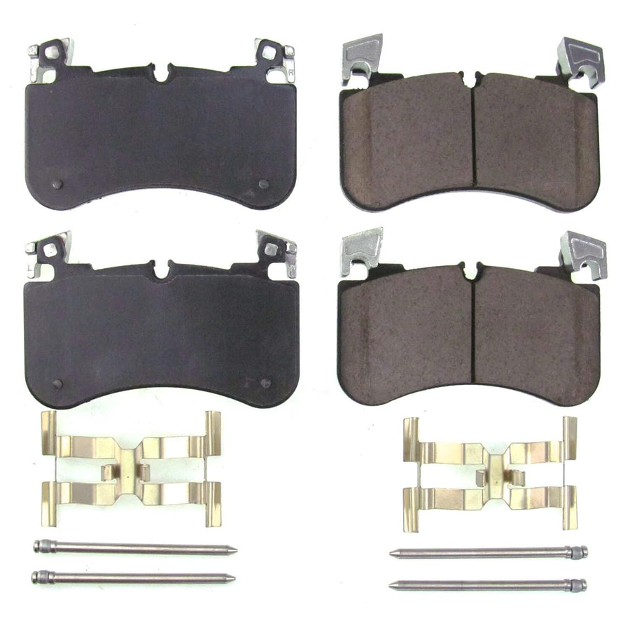Power Stop Front Z17 Ceramic Brake Pads with Hardware For Defender 110, Defender, Discovery, Range Rover, Range Rover Sport [Model Specific] 17-2184