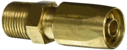 8C5-8RMPB Gates Field Attachable for C5C, C5D and C5M Hose, Male Pipe NPTF, 30 Cone Seat, Brass, 13/32" ID