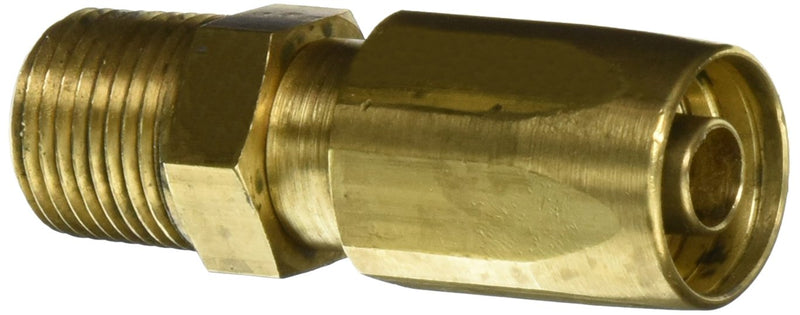 8C5-8RMPB Gates Field Attachable for C5C, C5D and C5M Hose, Male Pipe NPTF, 30 Cone Seat, Brass, 13/32" ID