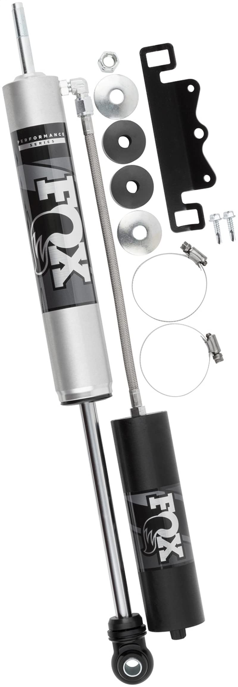 Fox Shocks 985-24-161 Coilover Front Shock Absorbers Fits Ford F-250 Super Duty, Black