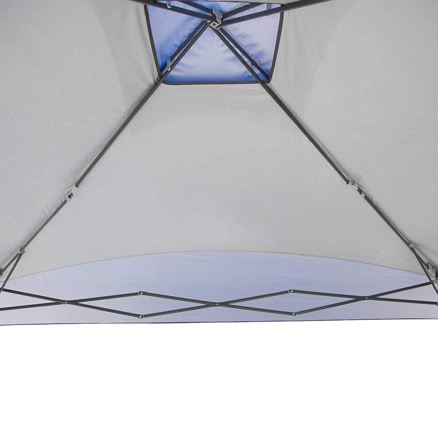 E-Z UP Instant Shelter Spectator Canopy, 13' x 13' with 169 sq ft of Shade, Vented Roof, Royal Blue Dual Tone