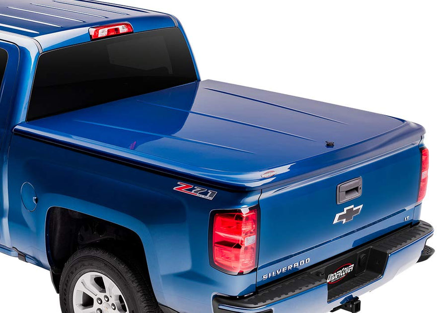 UnderCover RealTruck Lux One-Piece Truck Bed Tonneau Cover | UC2206L-B3 | Fits 2021 - 2025 Ford F-150 Crew Cab (B3- Atlas Blue) 5' 7" Bed (67.1")