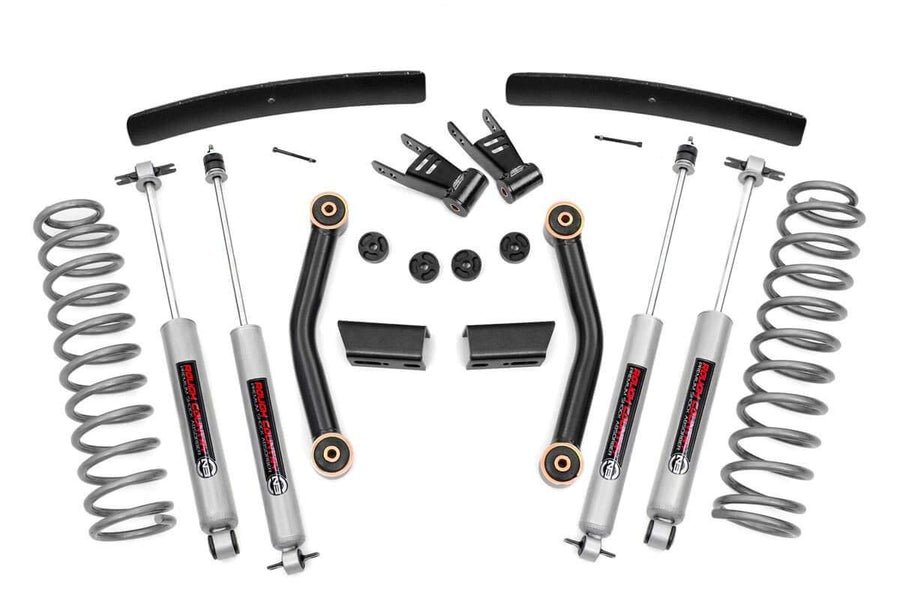 4.5" Rough Country Suspension Lift Kit for 1986-1993 Jeep Comanche MJ - 62630