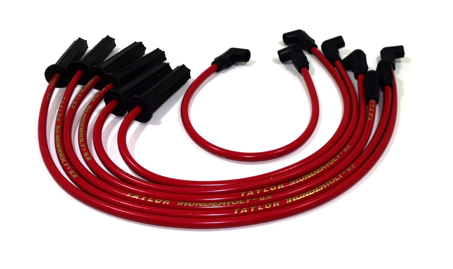 Thundervolt 8.2 Taylor Cable custom 6 cyl red