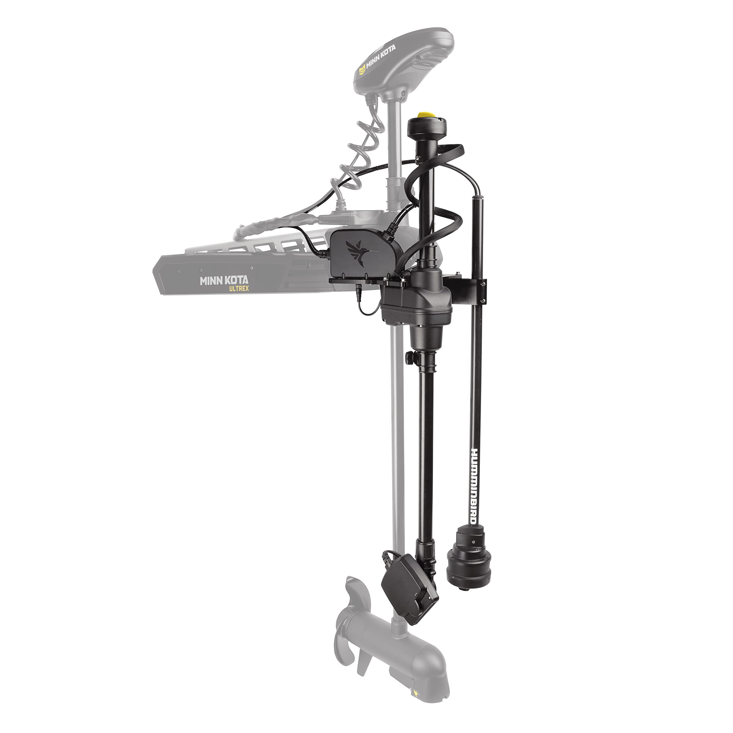 Humminbird MEGA 360 Dual Mount and MEGA Live TargetLock for Ultrex Trolling Motors
