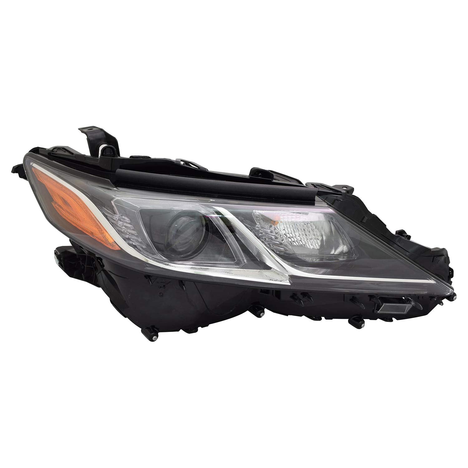 Right TYC Headlight Assembly Compatible with 2018-2018 Toyota Camry