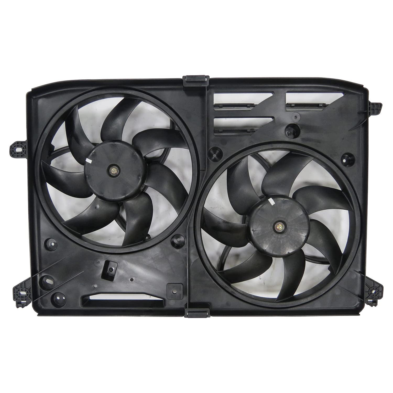 Cooling Fan Assembly TYC 623870 Compatible with 2013-2016 Ford Fusion, Black