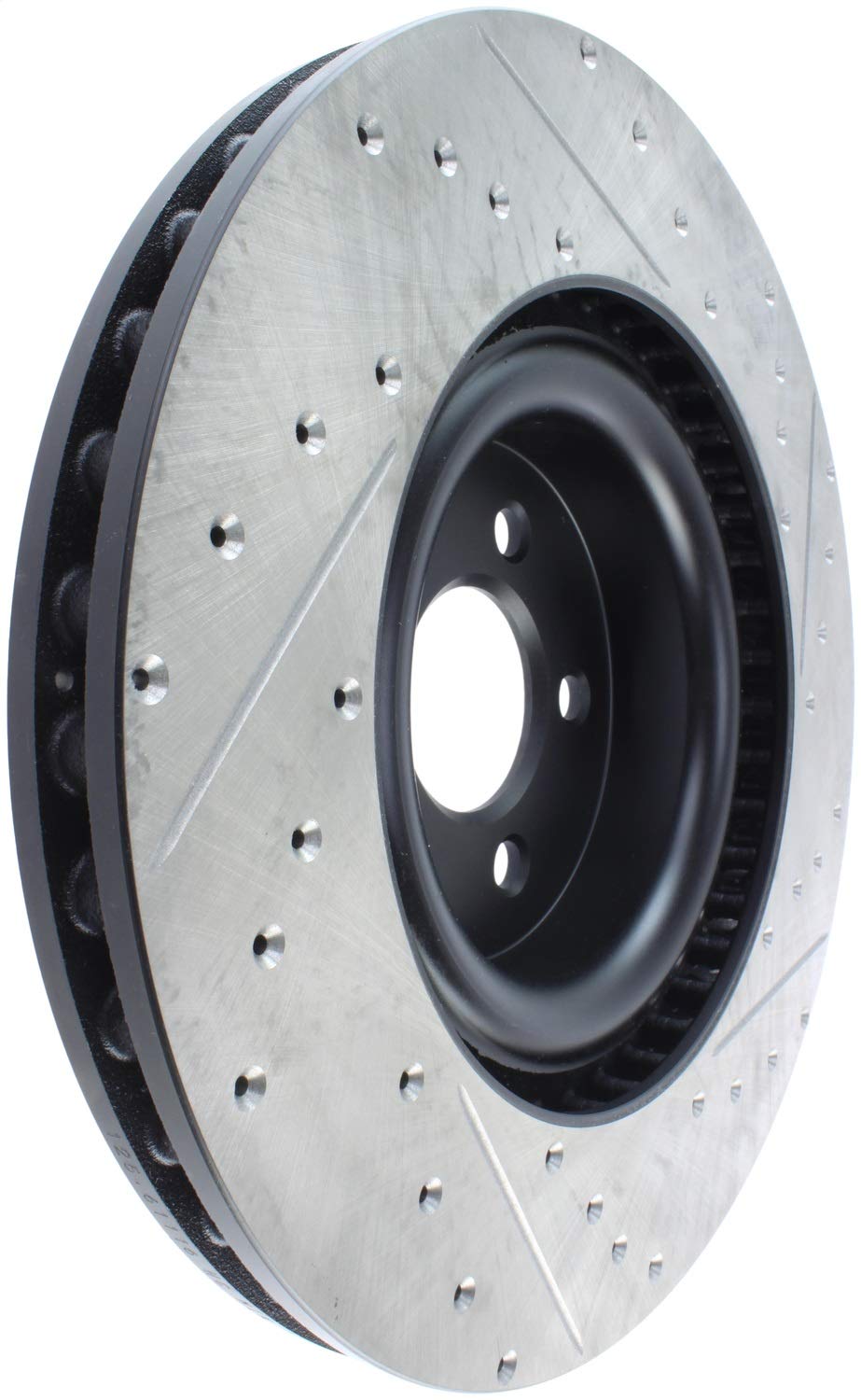 Sport Drilled/Slotted Brake Rotor StopTech 127.61116R (Front Right), 1 Pack