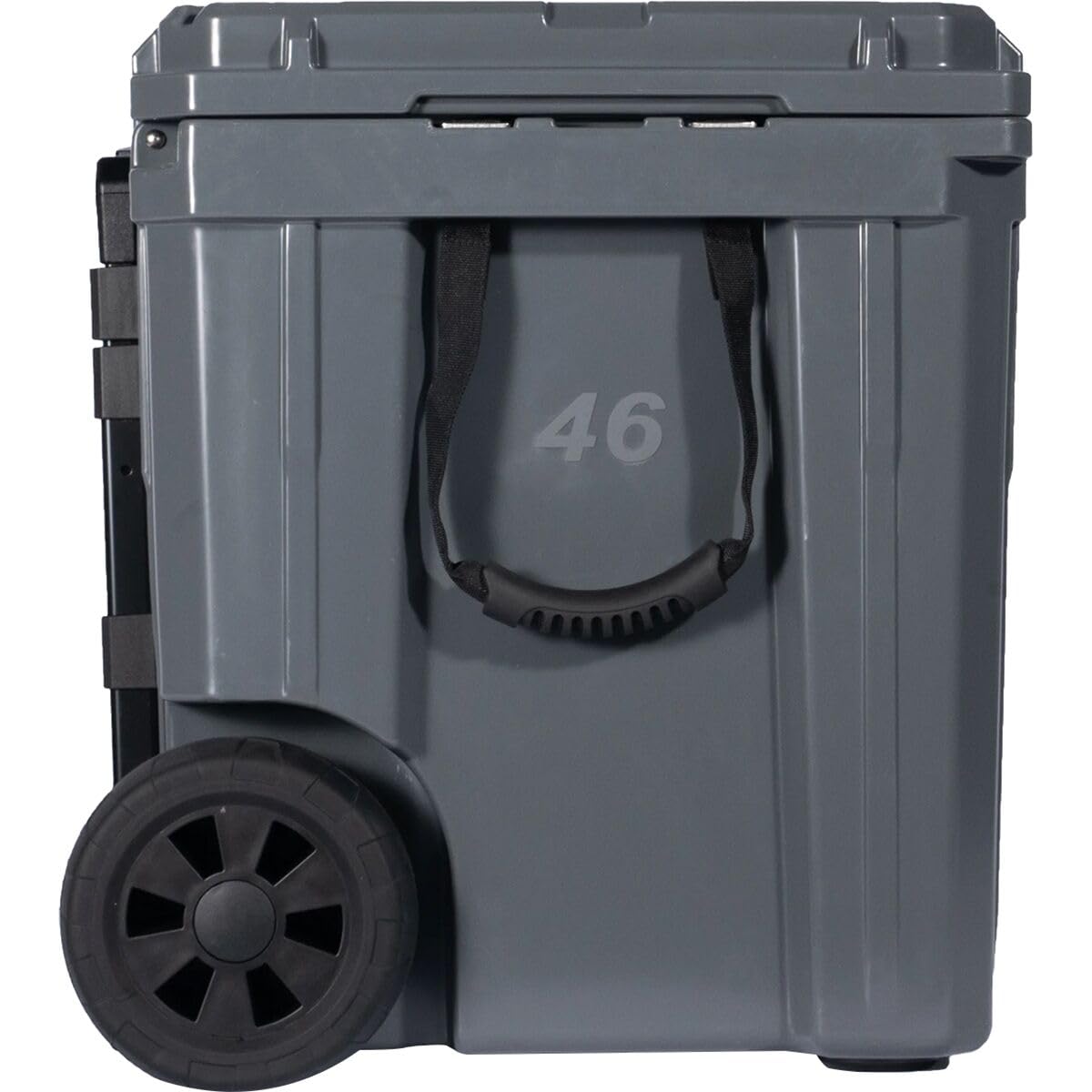 Rolling 46qt Rugged Cooler, Slate, One Size