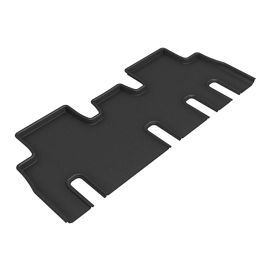 Kagu Floor Mat (Black) 3D MAXpider Custom Fit Compatible with Tesla Model X 7-Seat 2022-2026 - Second Row