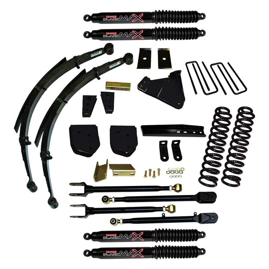 Skyjacker Suspension Lift Kit F114524KS-B w/Shock Black MAX Shocks 4 in. Lift Class II System