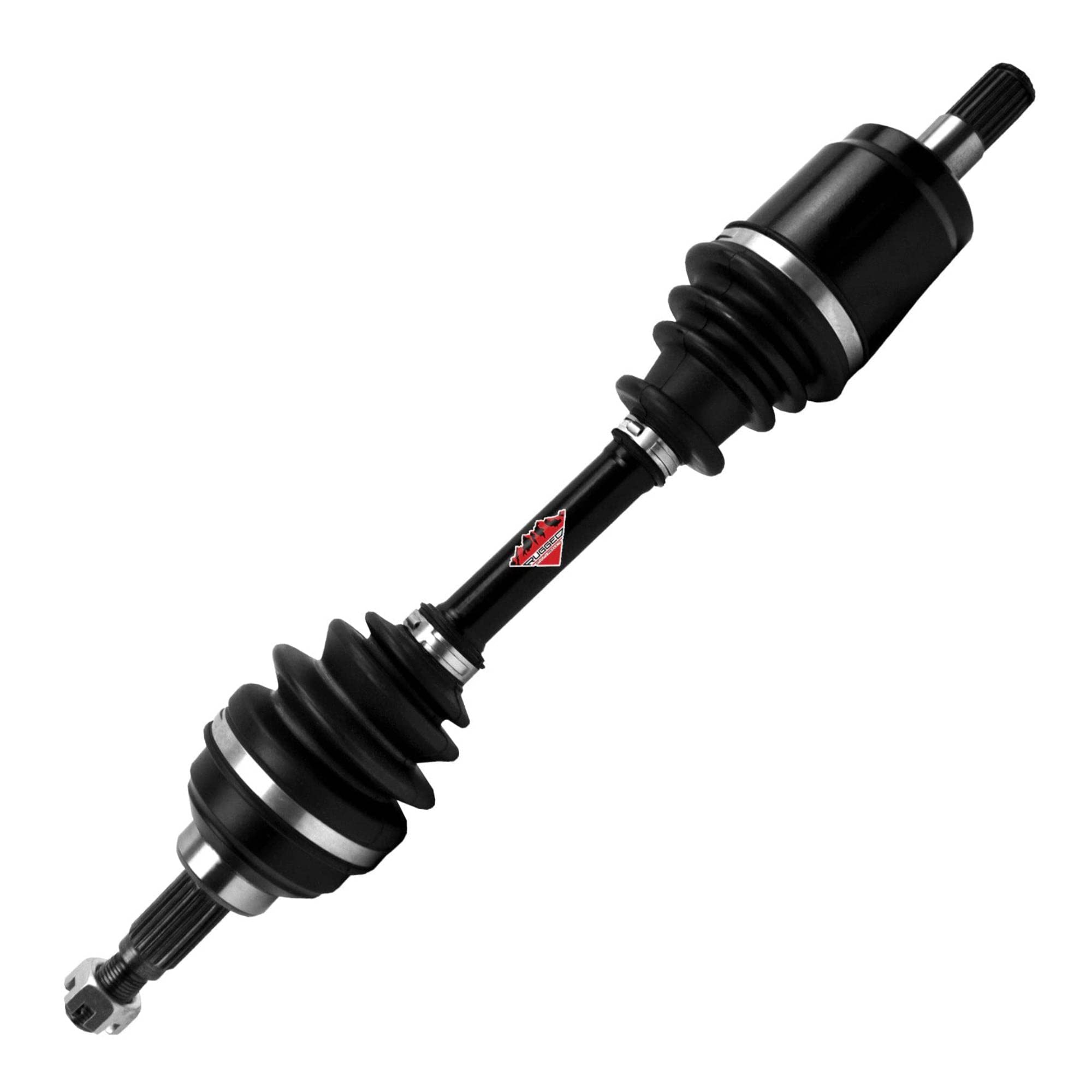 Front Right Rugged Performance Axle for (2001-04) Honda TRX500, Stainless-Steel Clamps Coated for High Protection & Machined Heat Treated Long Life Span, Easy Install OEM: 42250-HN2-003, 42220-HN0-A01